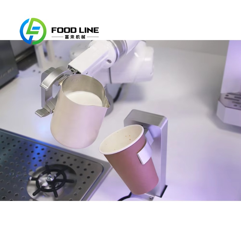カスタマイズ可能な多機能コーヒーベンダー、ロボットハンドによ - Coffee Maker のレビューと価格