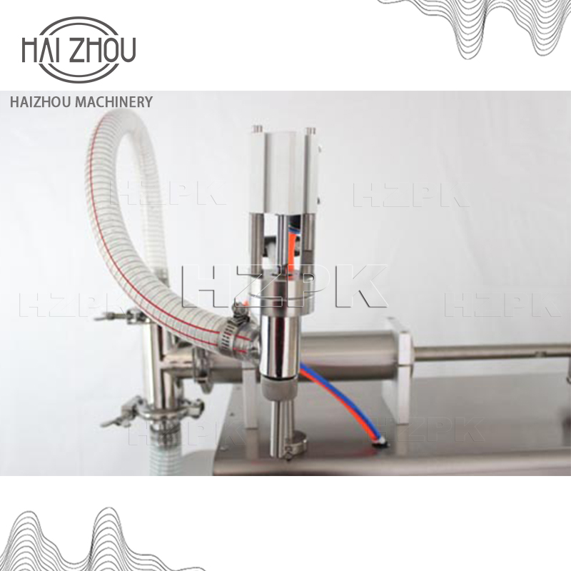 海州ステンレス鋼製シングルヘッド半自動液体全空気圧式充填機ジ - Juicer のレビューと価格