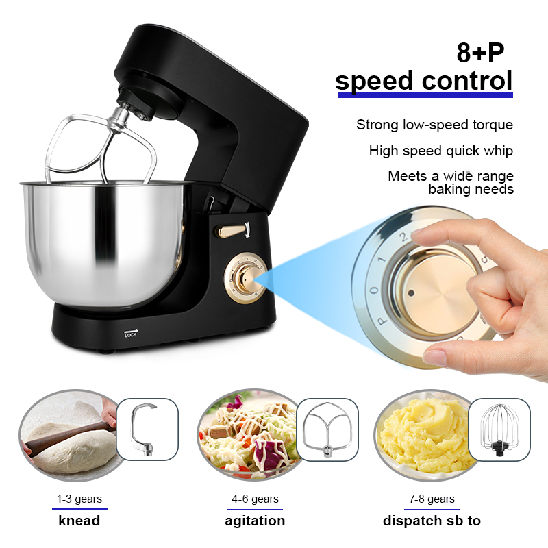 家庭用スタンドミキサー 高出力1800W 8L ケーキ・パン - Stand Mixer のレビューと価格