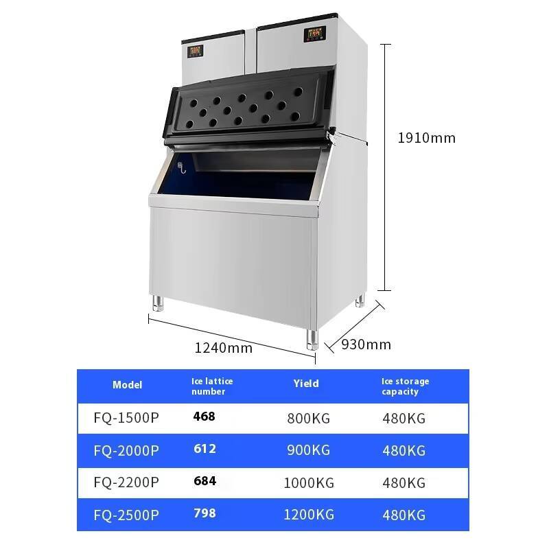 1000Kg 商業大容量全自動分割機械ショップアイスキューブ - Coffee Maker のレビューと価格