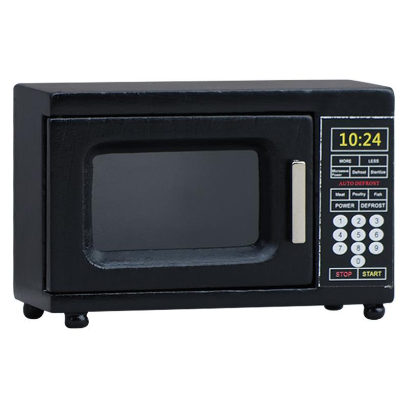 ホットセール 1/12 ドールハウスアクセサリー ドールハウ - Microwave Oven のレビューと価格